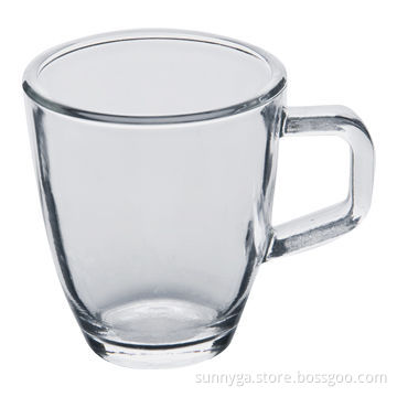 12.5oz Coffee Mug, Made of High Standard Glass, Suitable for Brand Promotions